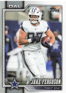 2026 Topps Flagship Football Jake Ferguson #55