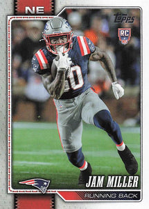 2026 Topps Flagship Football Jam Miller #399 RC