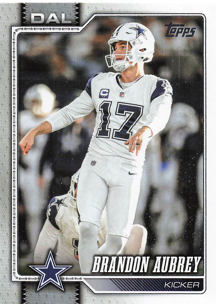 2026 Topps Flagship Football Brandon Aubrey #52