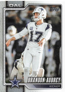 2026 Topps Flagship Football Brandon Aubrey #52