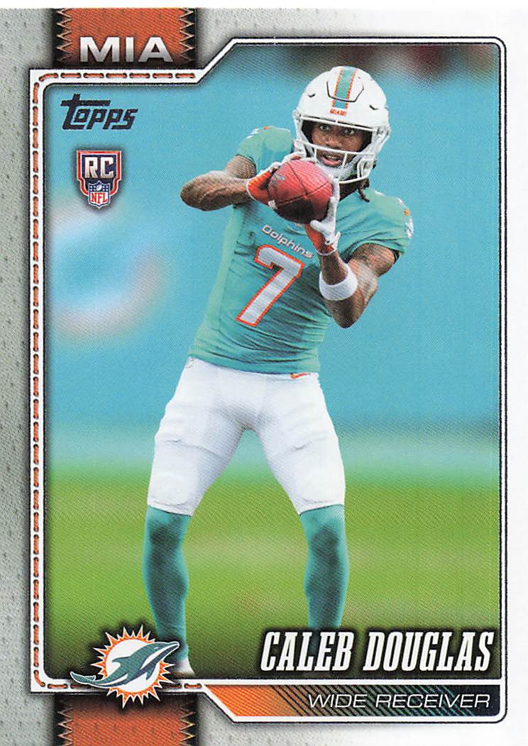 2026 Topps Flagship Football Caleb Douglas #365 RC