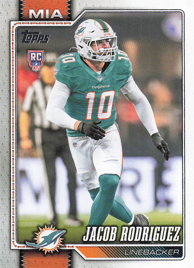 2026 Topps Flagship Football Jacob Rodriguez #378 RC