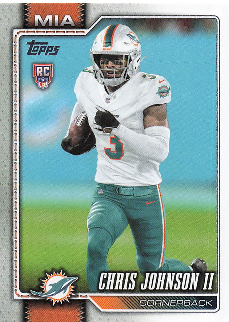 2026 Topps Flagship Football Chris Johnson II #356 RC