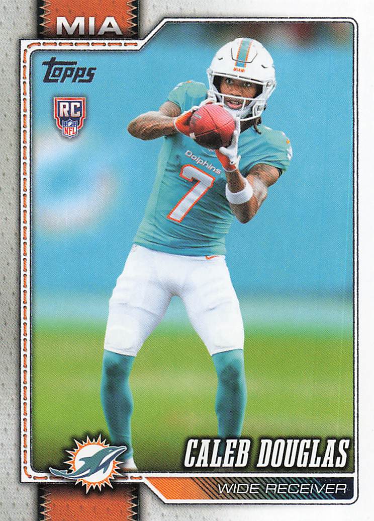 2026 Topps Flagship Football Caleb Douglas #365 RC