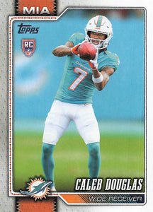 2026 Topps Flagship Football Caleb Douglas #365 RC