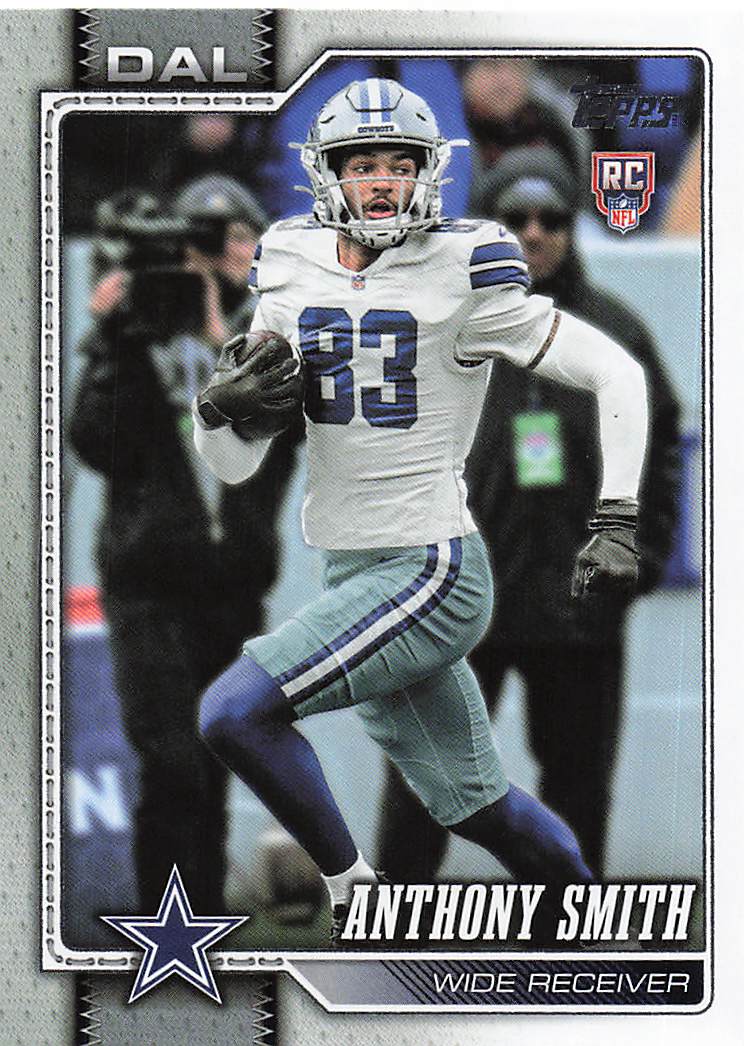 2026 Topps Flagship Football Anthony Smith #396 RC