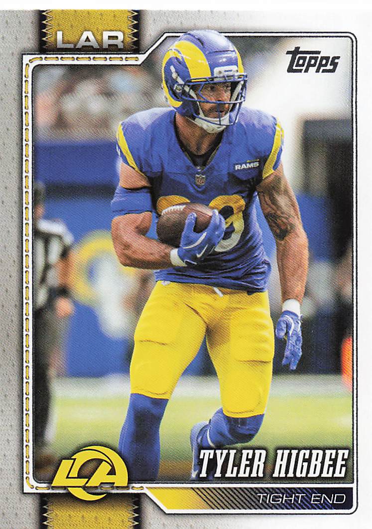 2026 Topps Flagship Football Tyler Higbee #232