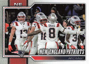 2026 Topps Flagship Football New England Patriots #278