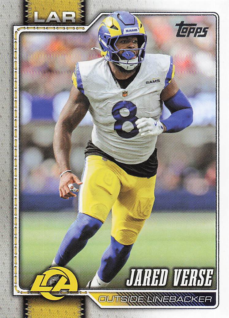 2026 Topps Flagship Football Jared Verse #231