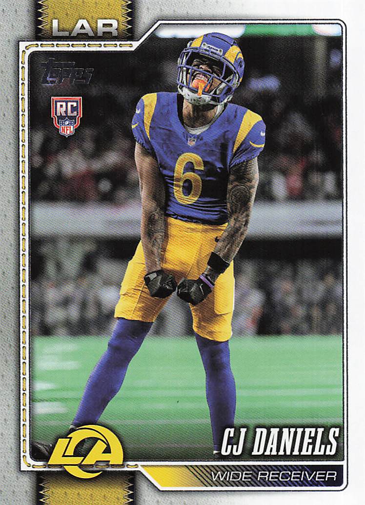 2026 Topps Flagship Football CJ Daniels #391 RC