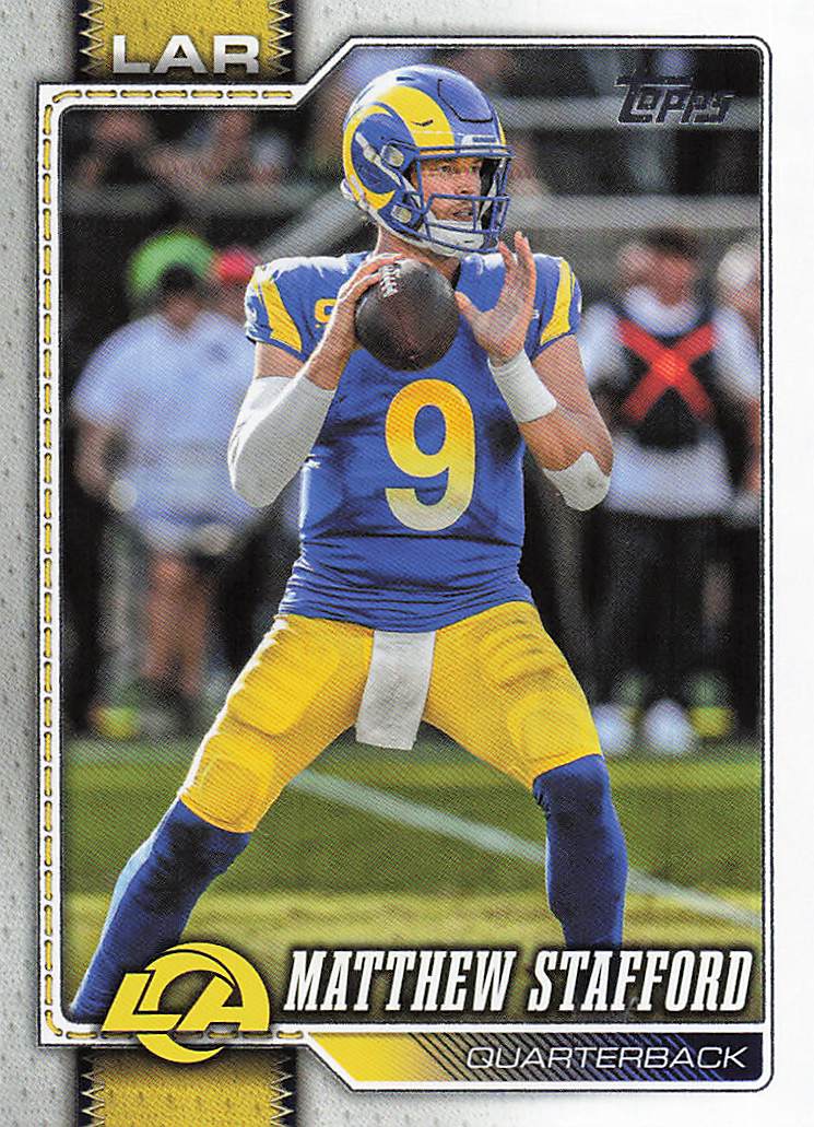 2026 Topps Flagship Football Matthew Stafford #115