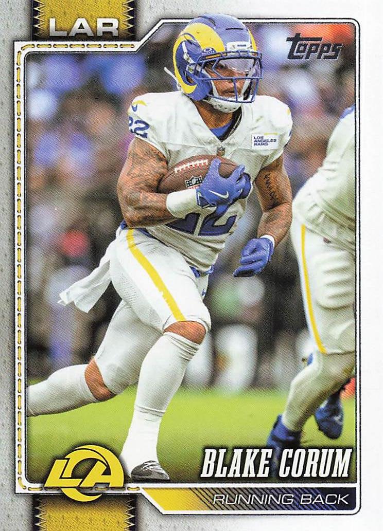 2026 Topps Flagship Football Blake Corum #234