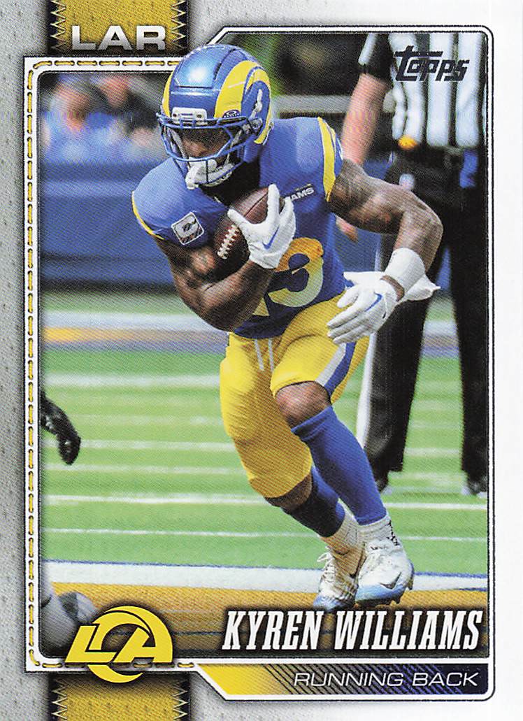 2026 Topps Flagship Football Kyren Williams #114
