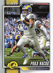 2026 Topps Flagship Football Puka Nacua #113