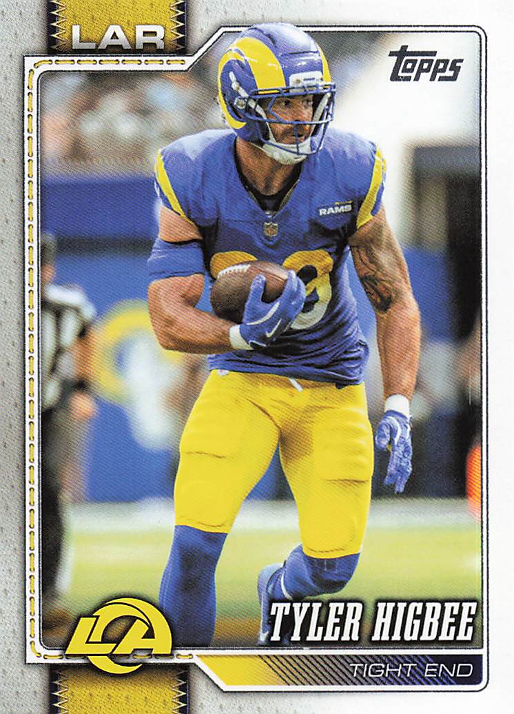 2026 Topps Flagship Football Tyler Higbee #232