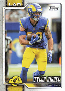 2026 Topps Flagship Football Tyler Higbee #232
