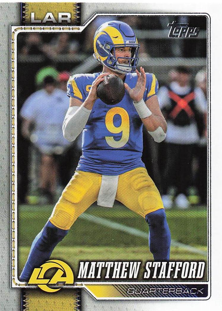 2026 Topps Flagship Football Matthew Stafford #115