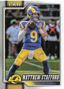 2026 Topps Flagship Football Matthew Stafford #115