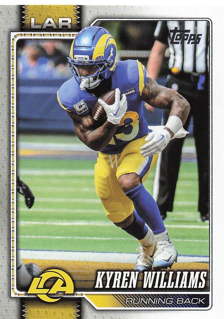 2026 Topps Flagship Football Kyren Williams #114