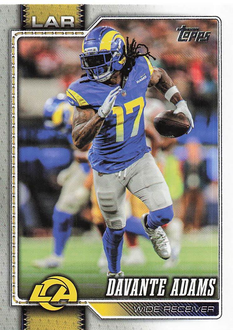 2026 Topps Flagship Football Davante Adams #117