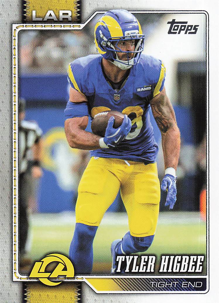 2026 Topps Flagship Football Tyler Higbee #232