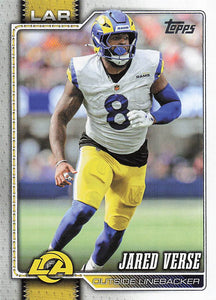 2026 Topps Flagship Football Jared Verse #231