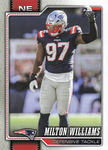 2026 Topps Flagship Football Milton Williams #142