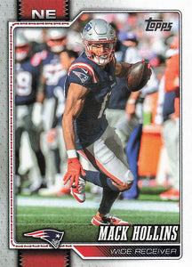 2026 Topps Flagship Football Mack Hollins #140