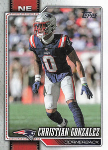 2026 Topps Flagship Football Christian Gonzalez #139