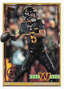 2026 Topps Flagship Football 1991 Topps Football Jayden Daniels #91TF-44