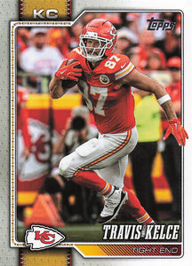 2026 Topps Flagship Football Travis Kelce #100