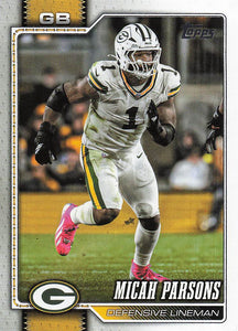 2026 Topps Flagship Football Micah Parsons #72