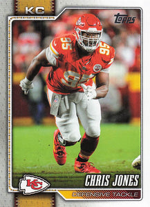 2026 Topps Flagship Football Chris Jones #102