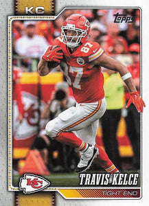 2026 Topps Flagship Football Travis Kelce #100