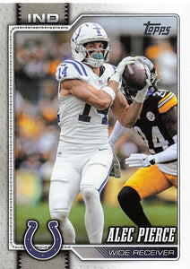 2026 Topps Flagship Football Alec Pierce #87