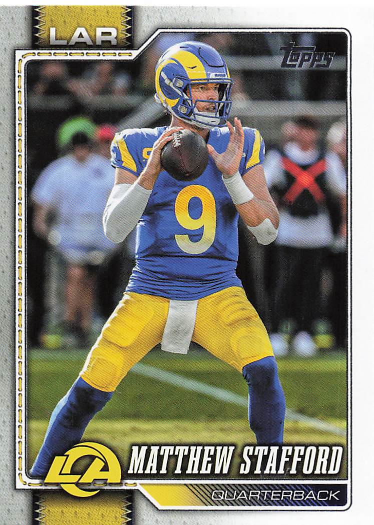 2026 Topps Flagship Football Matthew Stafford #115