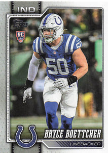 2026 Topps Flagship Football Bryce Boettcher #371 RC