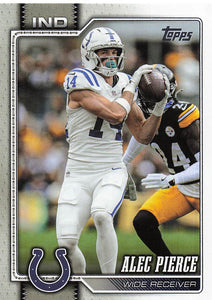 2026 Topps Flagship Football Alec Pierce #87