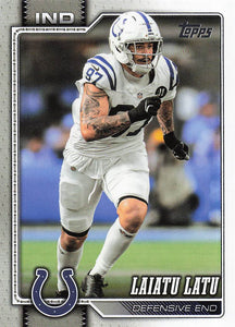 2026 Topps Flagship Football Laiatu Latu #228