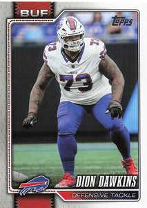 2026 Topps Flagship Football Dion Dawkins #23