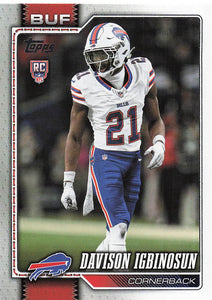 2026 Topps Flagship Football Davison Igbinosun #349 RC