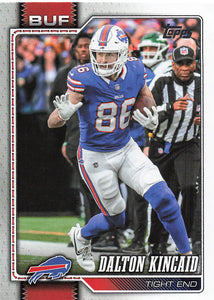 2026 Topps Flagship Football Dalton Kincaid #24