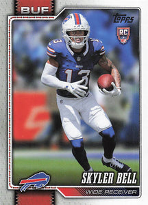 2026 Topps Flagship Football Skyler Bell #327 RC