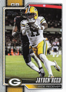 2026 Topps Flagship Football Jayden Reed #71