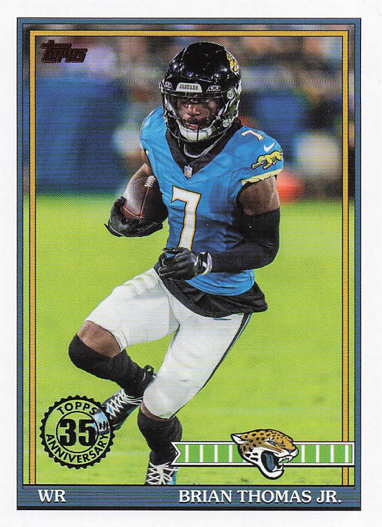 2026 Topps Flagship Football 1991 Topps Football Brian Thomas Jr. #91TF-9