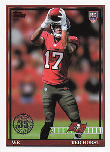 2026 Topps Flagship Football 1991 Topps Football Rookies Ted Hurst #91TR-35