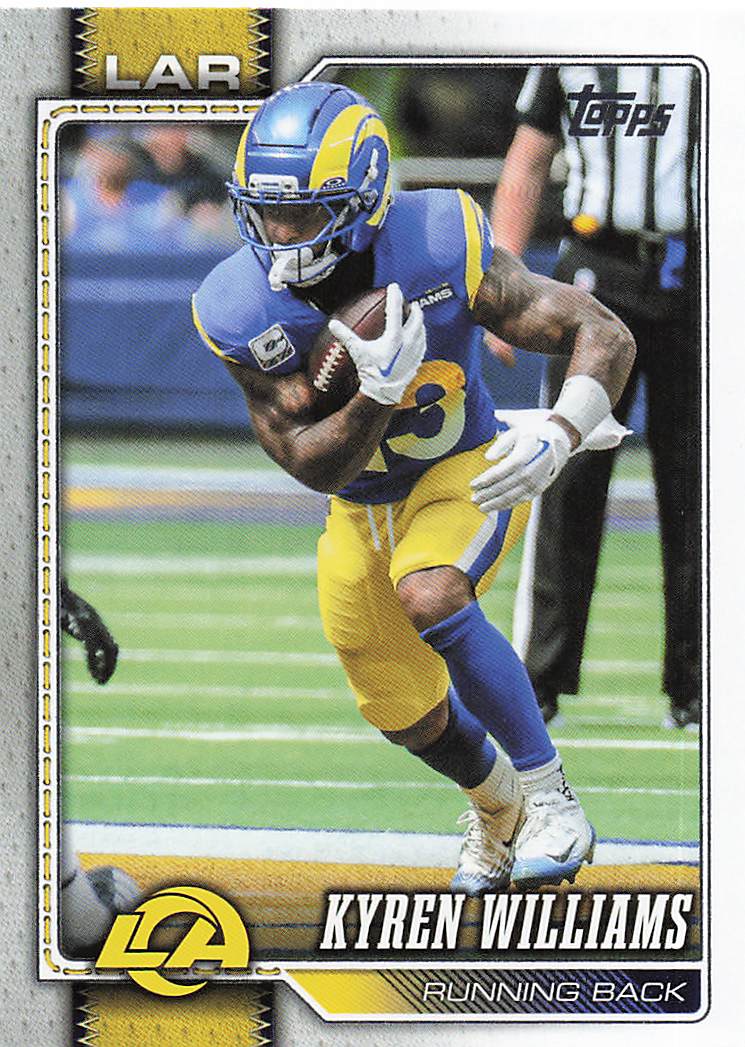 2026 Topps Flagship Football Kyren Williams #114