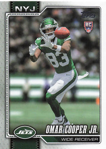 2026 Topps Flagship Football Omar Cooper Jr. #321 RC