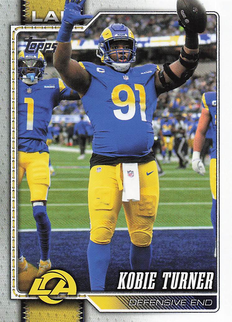 2026 Topps Flagship Football Kobie Turner #233