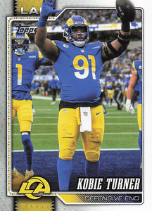 2026 Topps Flagship Football Kobie Turner #233